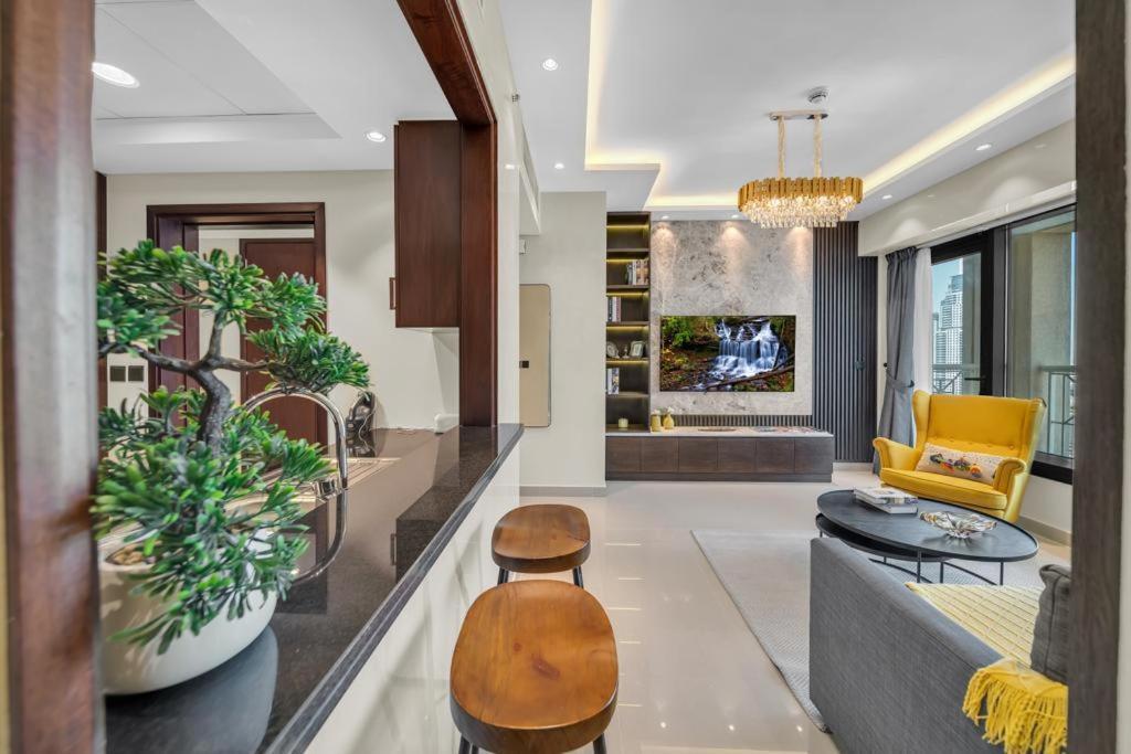 Апартаменти 29Blvd Burjview Дубай Екстер'єр фото